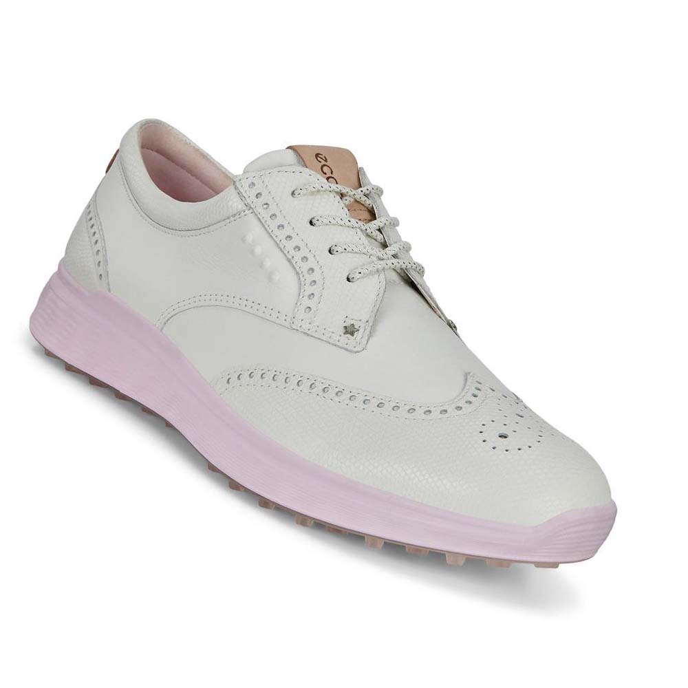 Ecco Spikeless S-classic Golfskor Dam Vita | SE 133PJJ